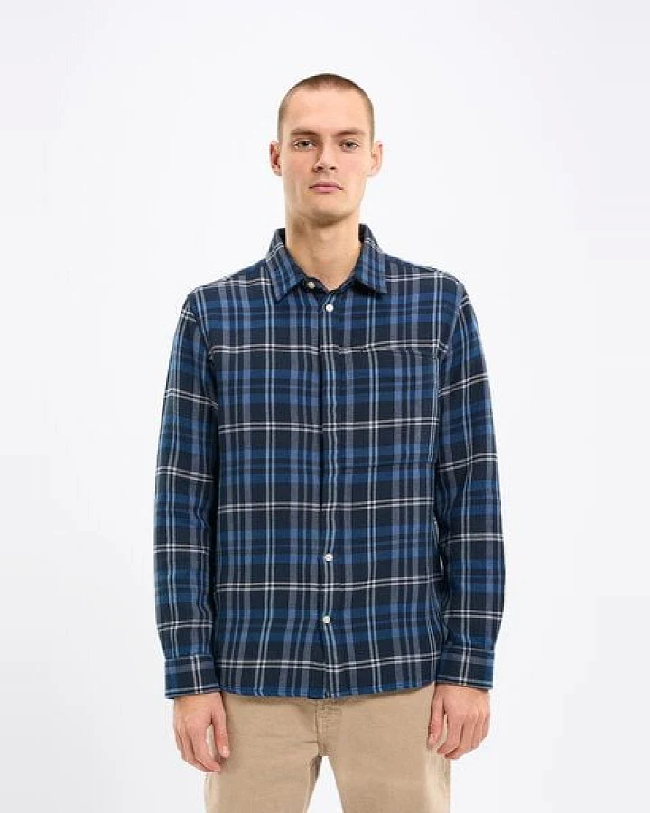 KnowledgeCotton Apparel Hemd Relaxed checked shirt