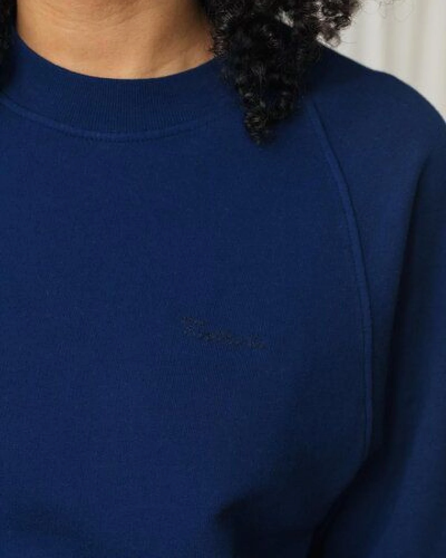 TWOTHIRDS Leskov Sweatshirt Cobalt Blue und Light Purple – Ansicht 4