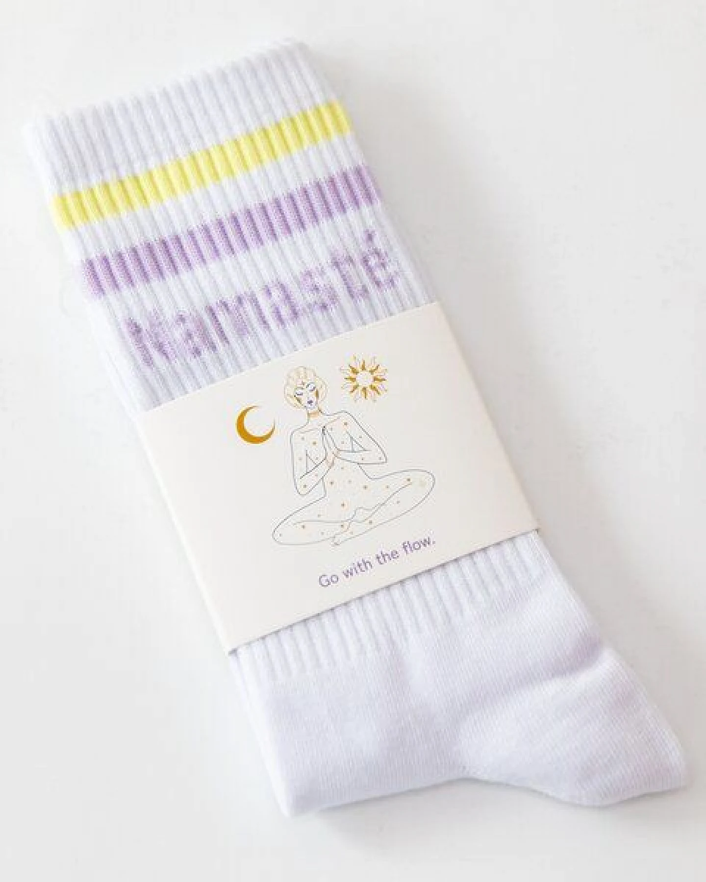 Divasya Socken mit Yoga Motiv – Ansicht 4