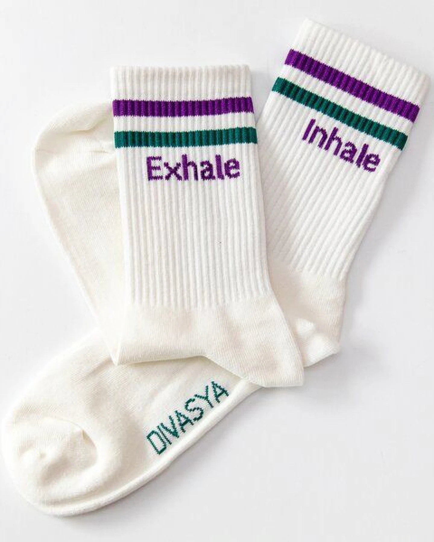 Divasya Socken mit Yoga Motiv – Ansicht 2