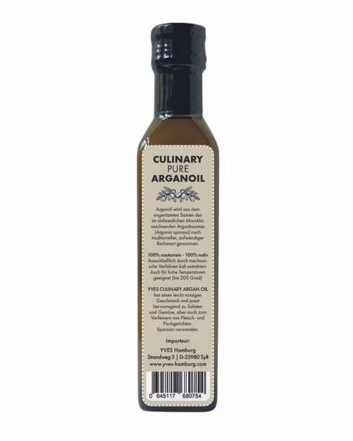 YVES Hamburg YVES 100 % BIO ARGAN SPEISEÖL 250 ml – Ansicht 2