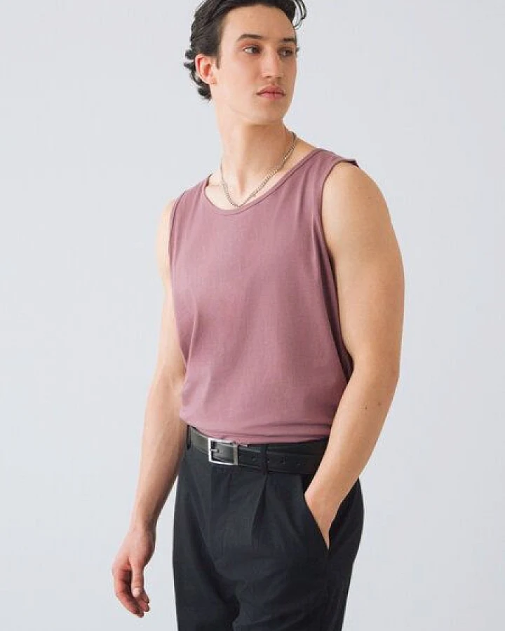 Honest Basics Herren Muskeltank aus Bio- und recycelter Baumwolle