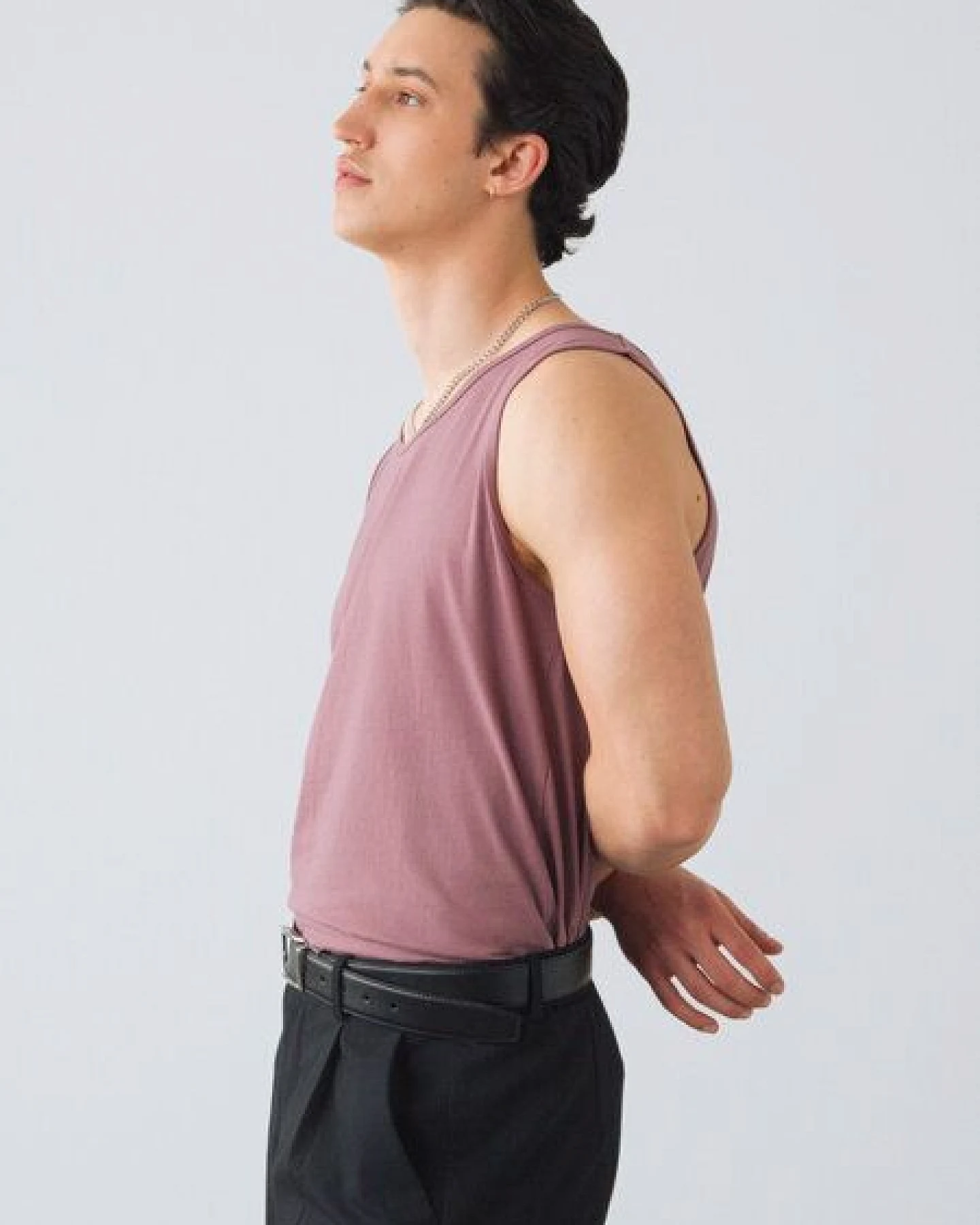 Honest Basics Herren Muskeltank aus Bio- und recycelter Baumwolle – Ansicht 3