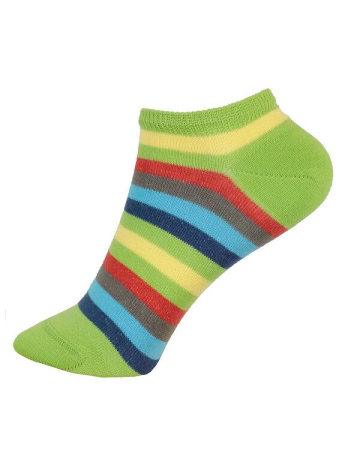 Grödo Kinder Sneaker Socken Geringelt Baumwolle (Bio) mit Elasthan