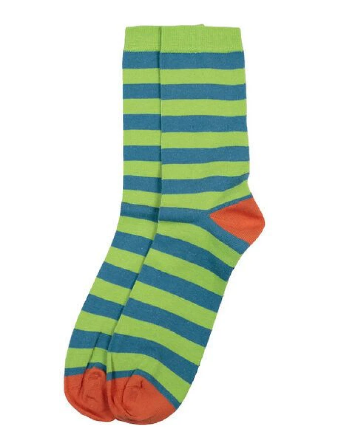 Grödo Socken Blockringel Bio Baumwolle Elasthan