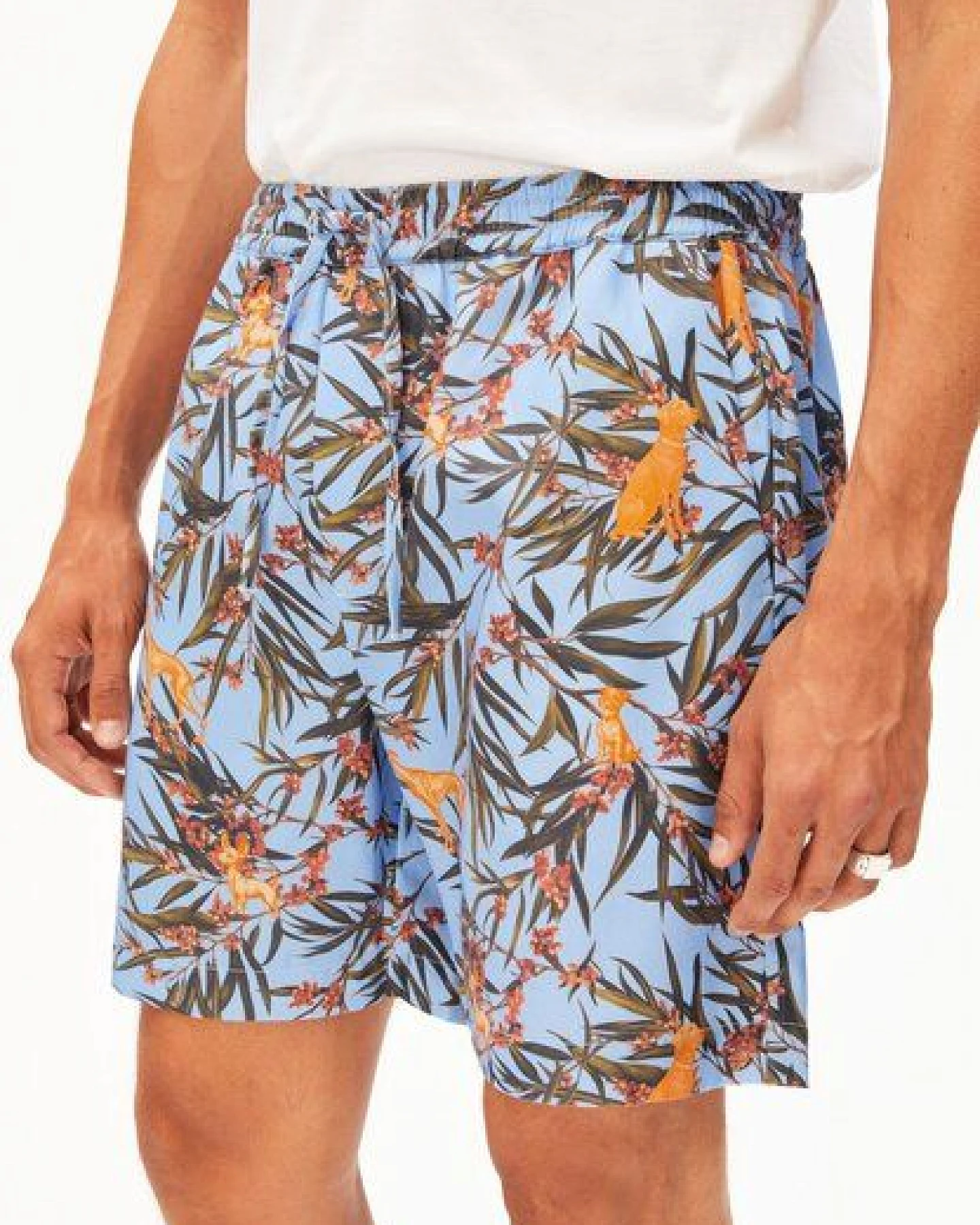 ARMEDANGELS DOG Herren Shorts aus aus Baumwoll-Lyocell-Mix – Ansicht 3