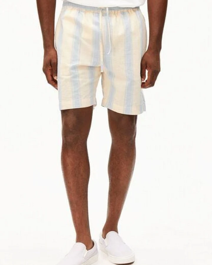 ARMEDANGELS STRIPED Herren Shorts aus 100% Bio-Baumwolle