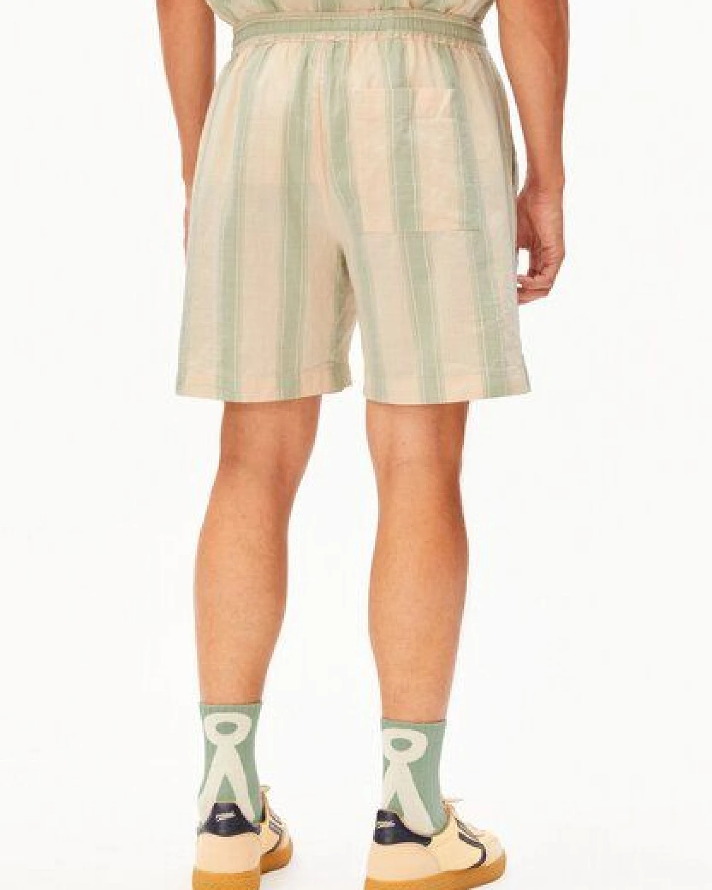 ARMEDANGELS STRIPED Herren Shorts aus 100% Bio-Baumwolle – Ansicht 2
