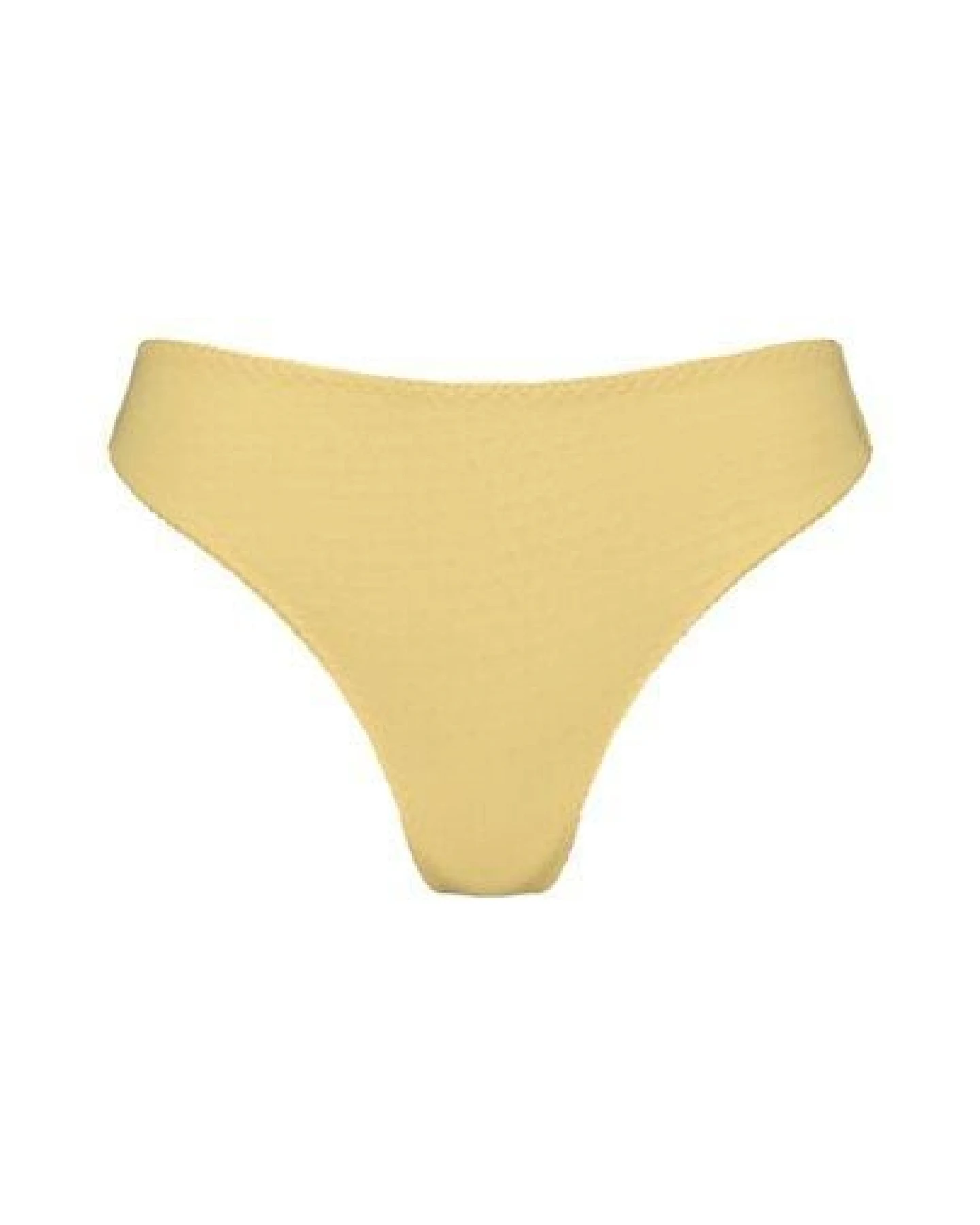 Nénés Zeitloser Slip mit hoher Taille – Gelb – Ansicht 3