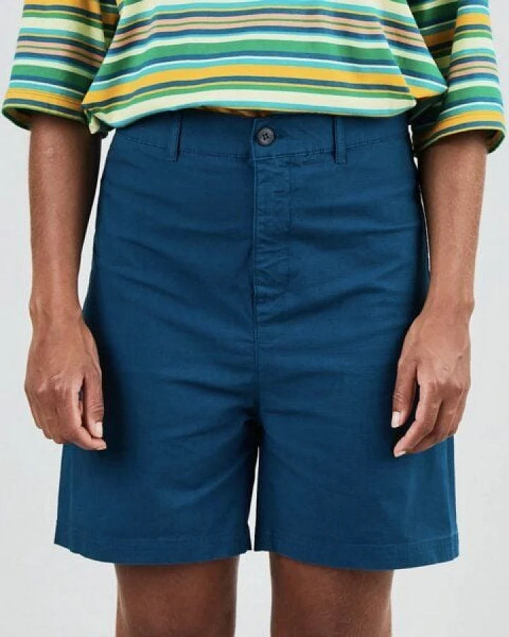 Brava Fabrics High Waist Shorts Blau