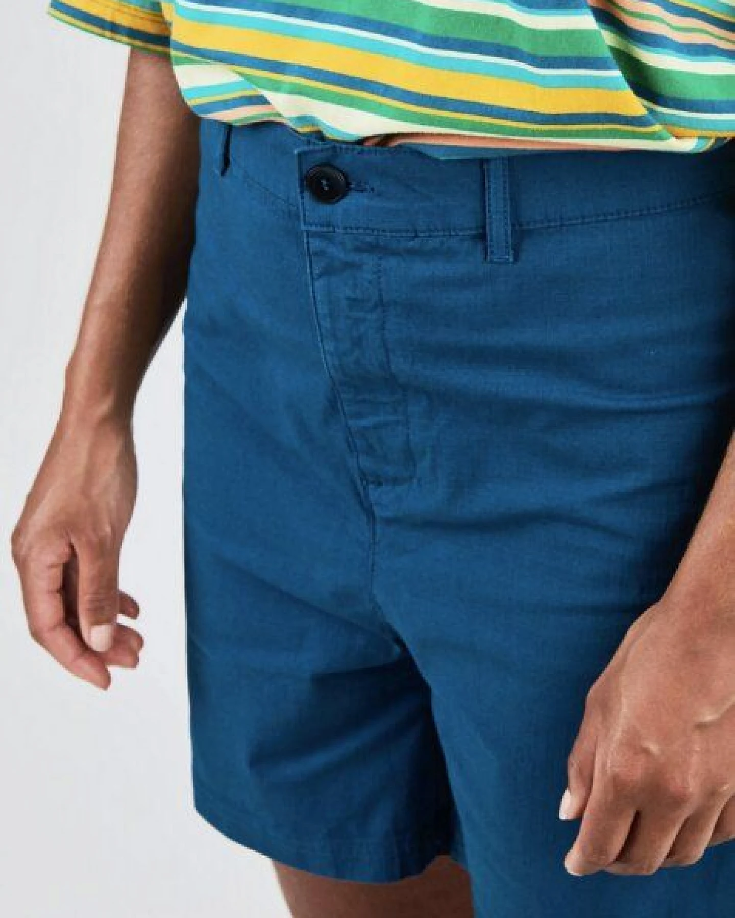 Brava Fabrics High Waist Shorts Blau – Ansicht 2