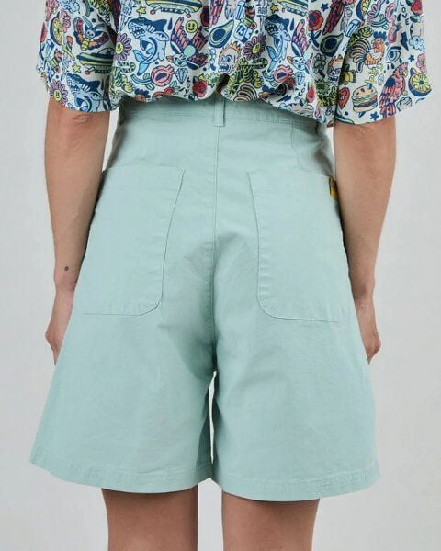 Brava Fabrics High Waist Shorts Green – Ansicht 4
