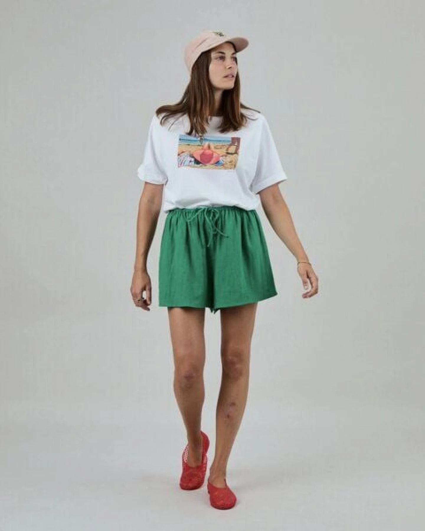 Brava Fabrics Bali Loose Shorts Green – Ansicht 3
