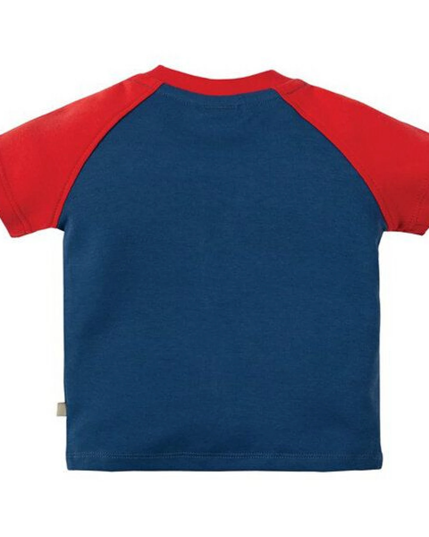 Frugi T-Shirt Möwe in blau-rot – Ansicht 3