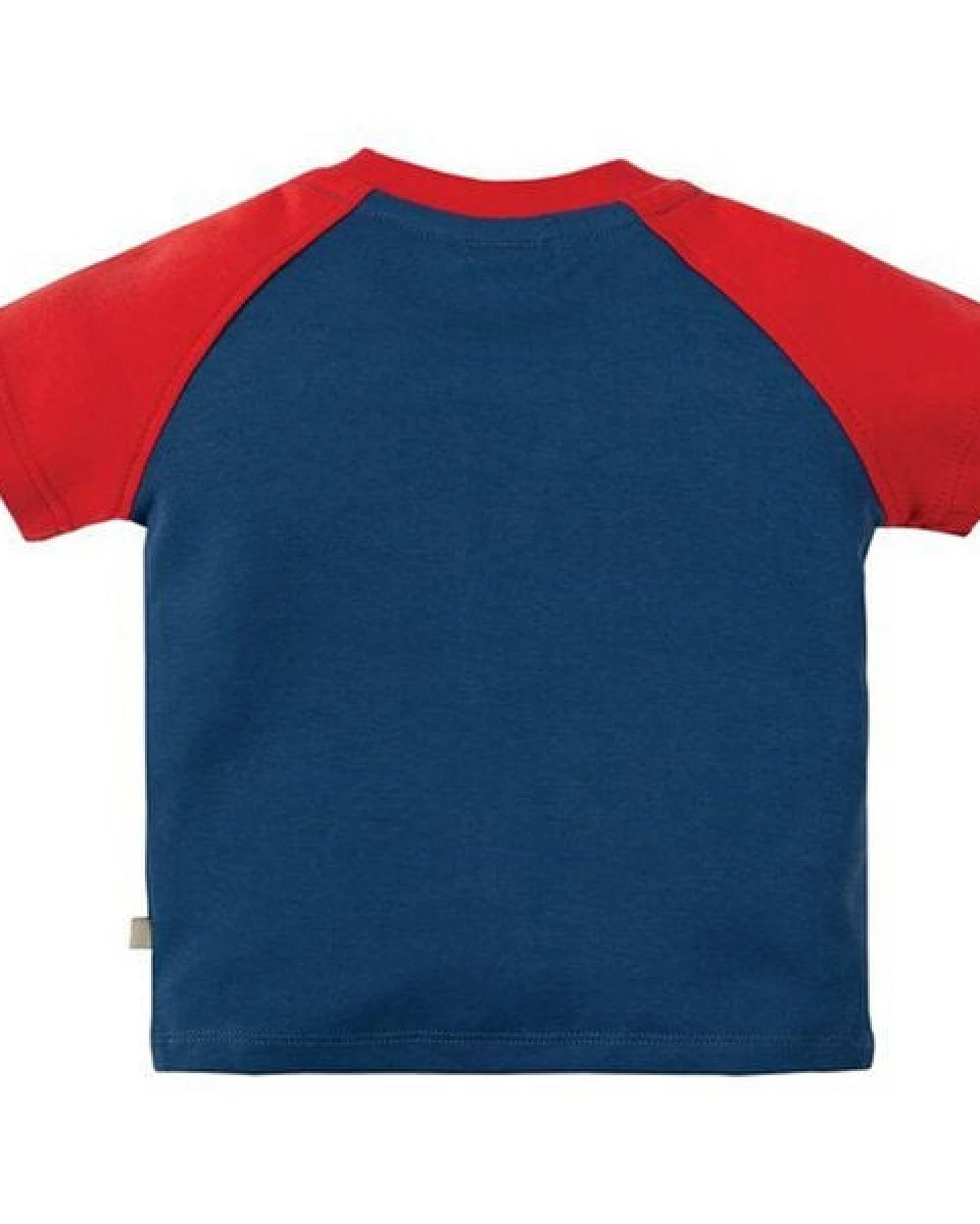 Frugi T-Shirt Möwe in blau-rot – Ansicht 3