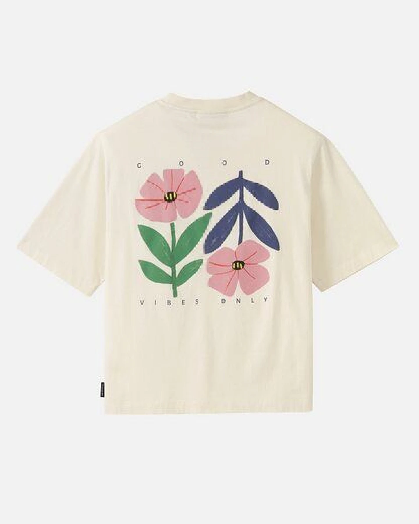 Damen T-Shirt aus Bio-Baumwolle - AZOLLA GOOD VIBES - recolution – Ansicht 3