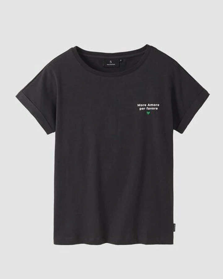 Damen T-Shirt aus Bio-Baumwolle - CAYENNE MORE AMORE - recolution