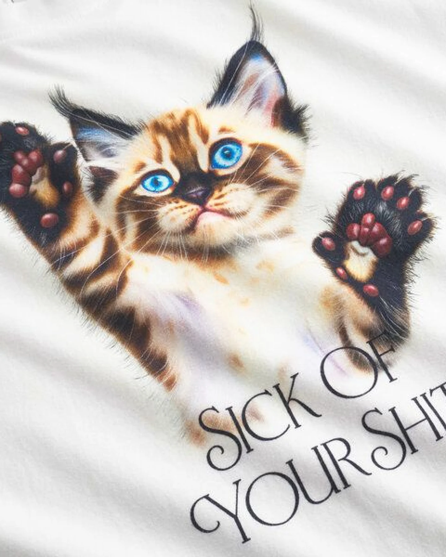 DEDICATED T-Shirt aus Biobaumwolle "Vadstena" - Sick Of Your – Ansicht 2