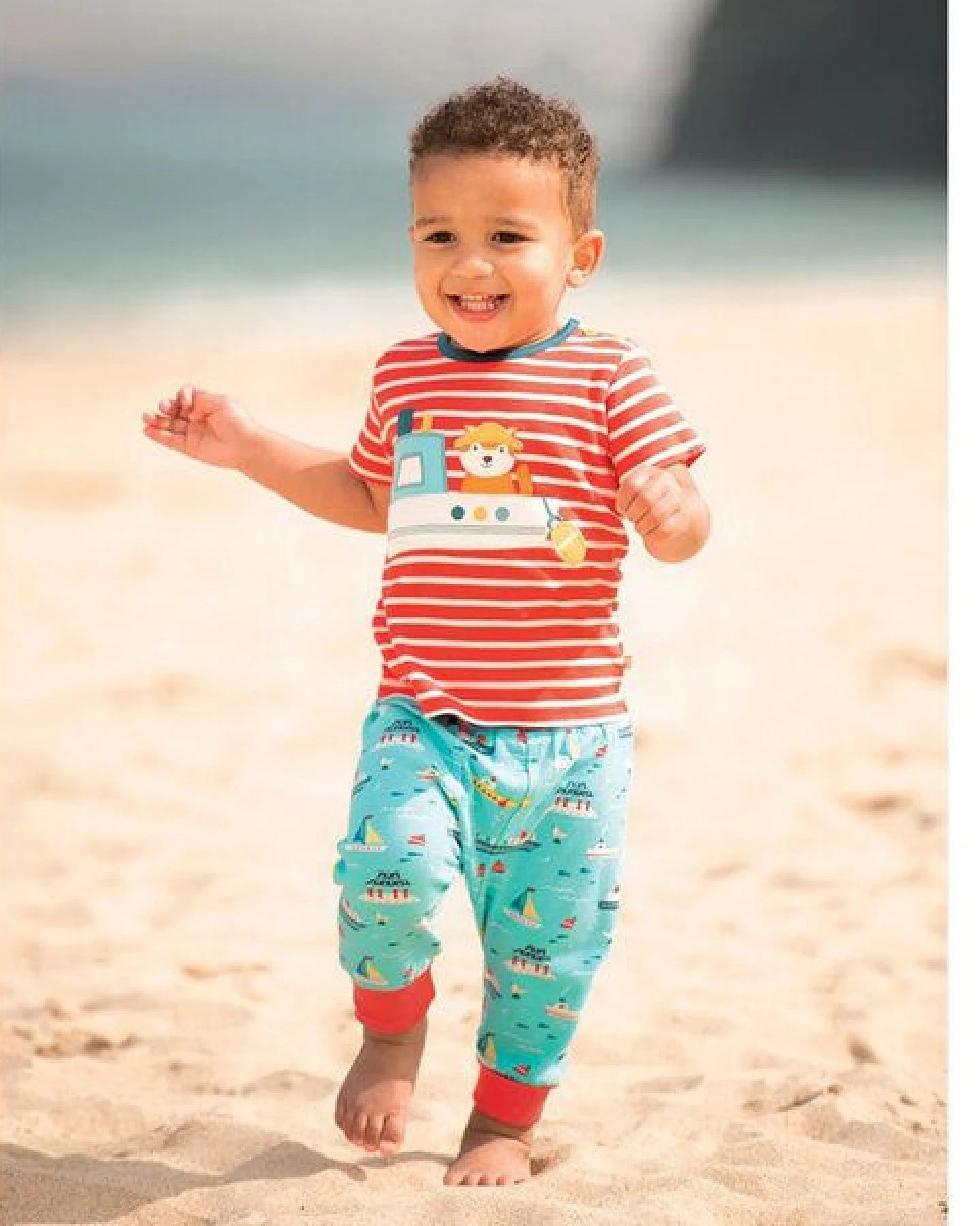 Frugi T-Shirt Hund im Boot – Ansicht 2
