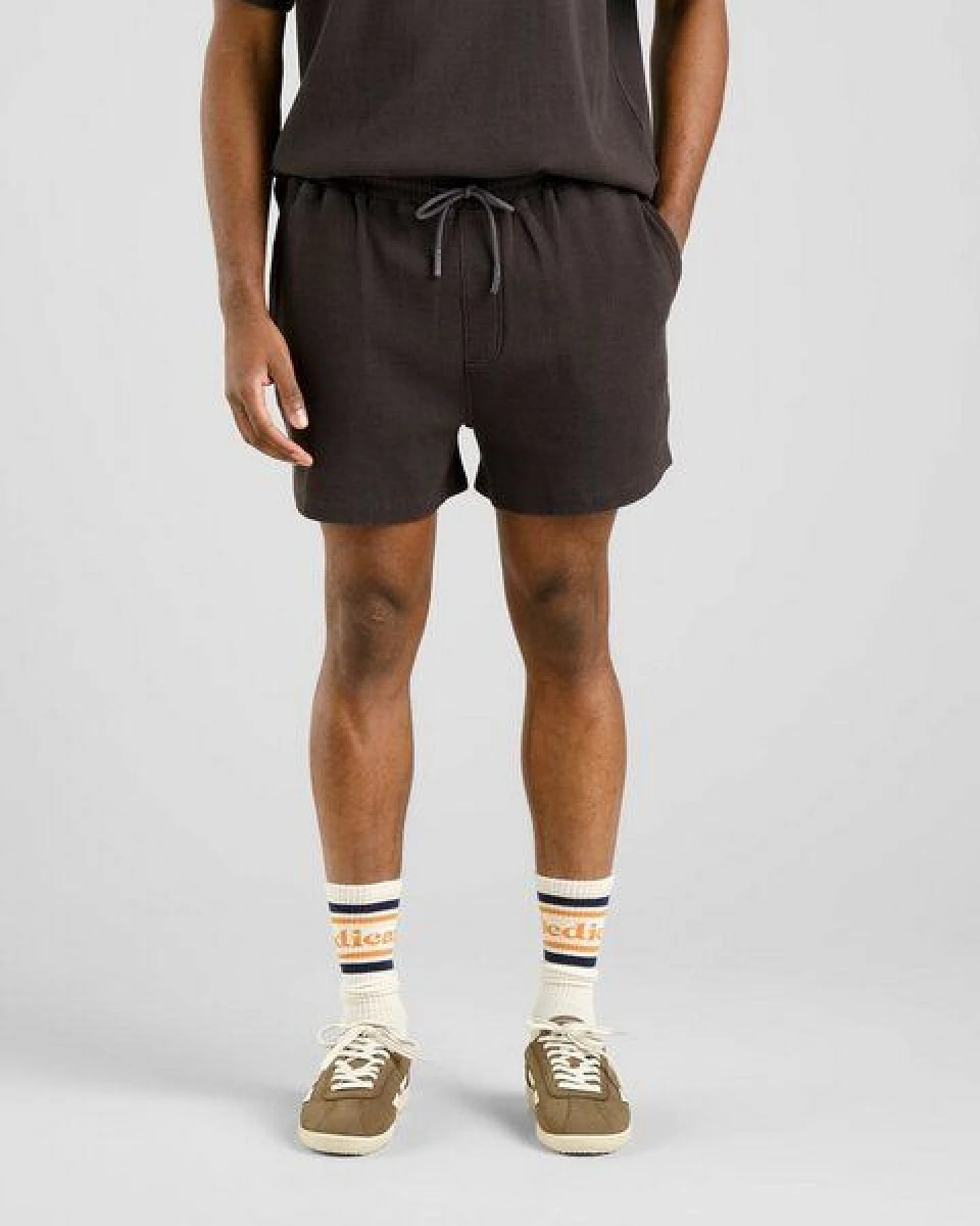 DEDICATED Herren Shorts aus Bio-Baumwolle - Essingen Waffle – Ansicht 2