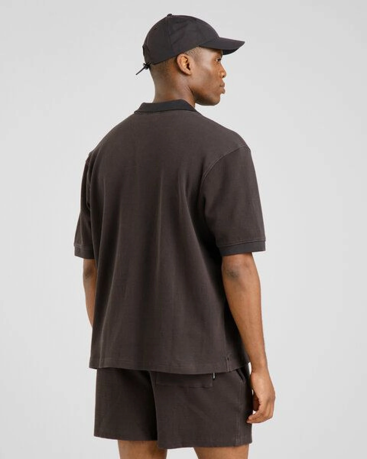 DEDICATED Herren Shirt aus Bio-Baumwolle - Falkvik Waffle – Ansicht 3