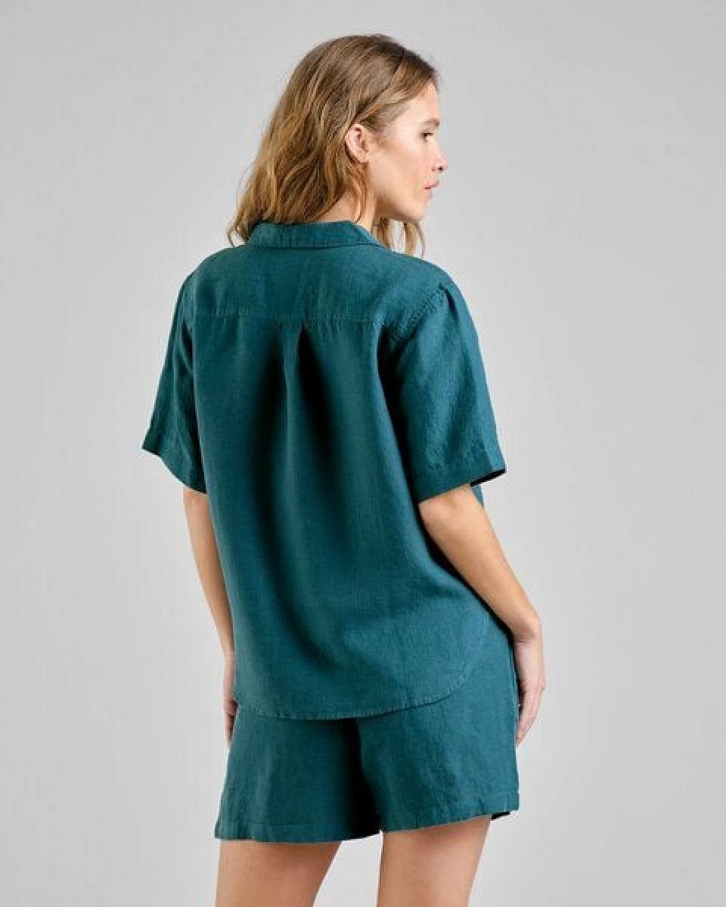 DEDICATED Torup Linen Bluse aus Leinen – Ansicht 3