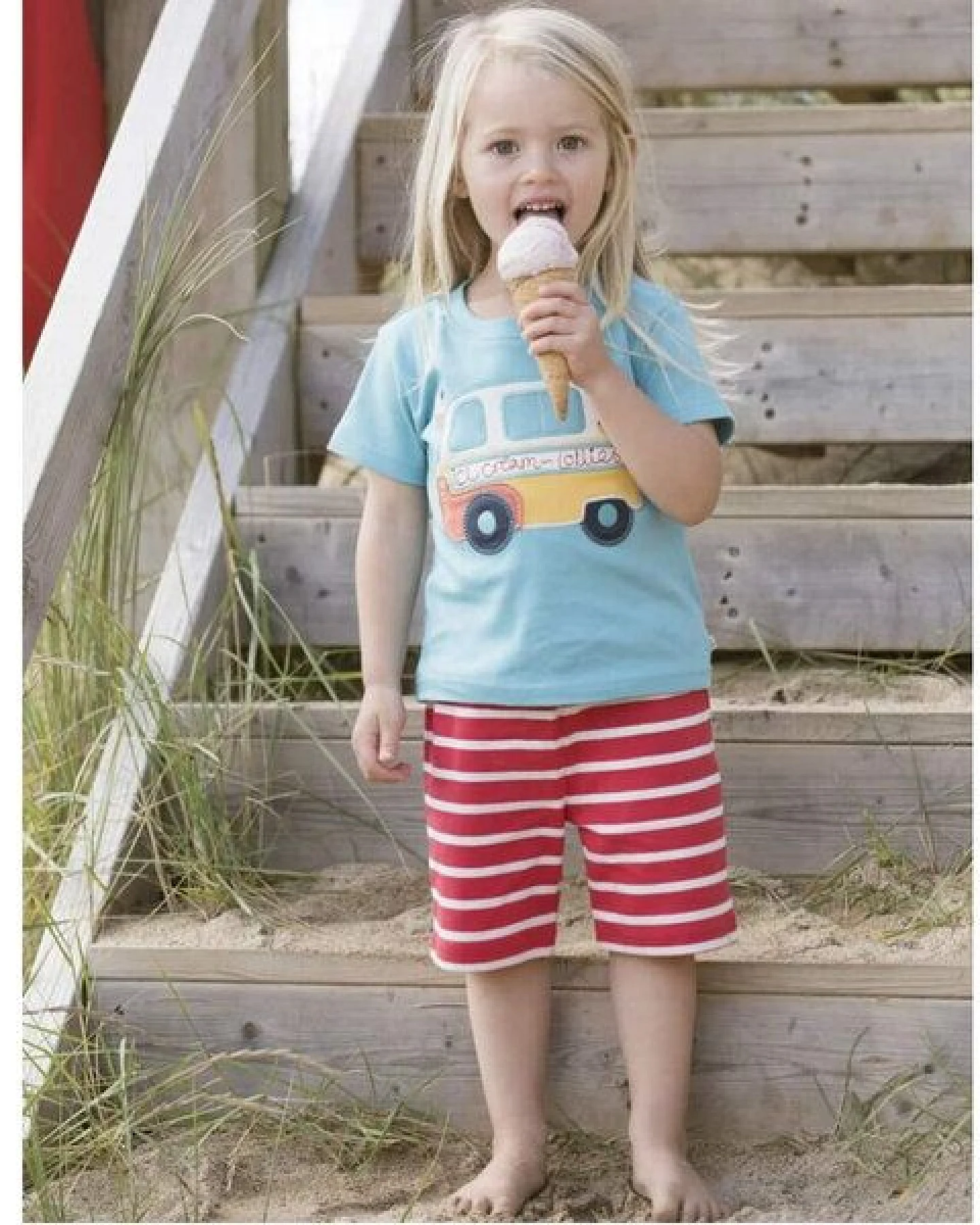 Frugi Outfit Ice Cream Van 2-teilig – Ansicht 2