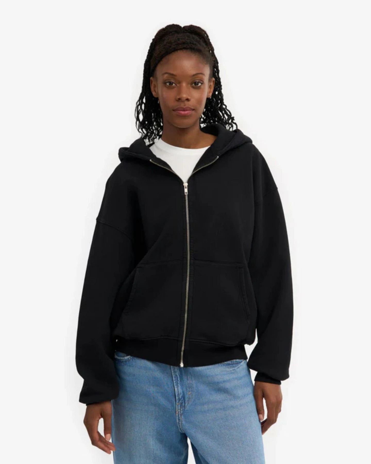 Sweatjacke Oversized – Ansicht 2