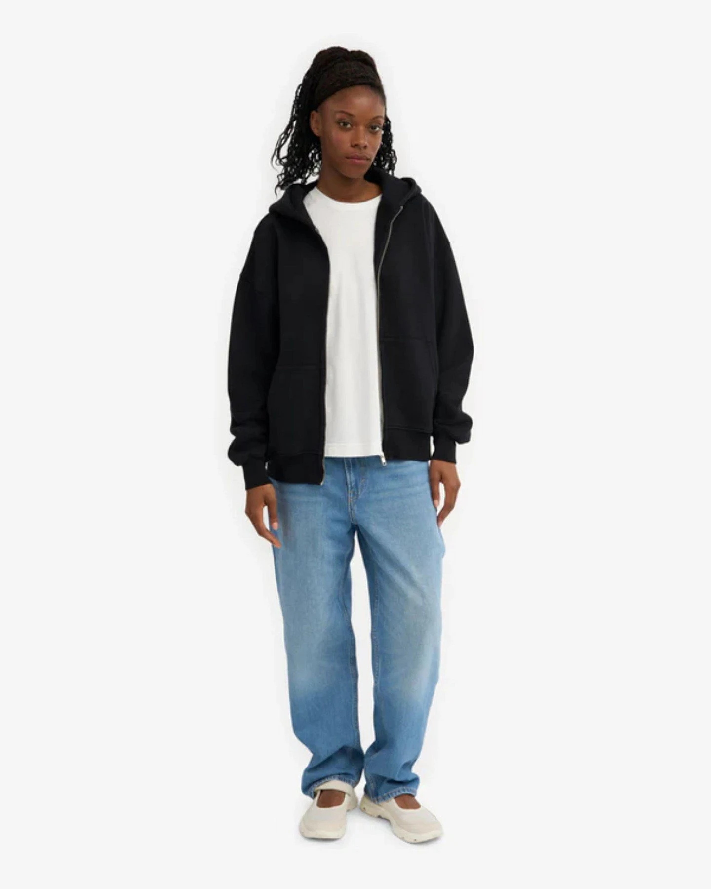 Sweatjacke Oversized – Ansicht 3