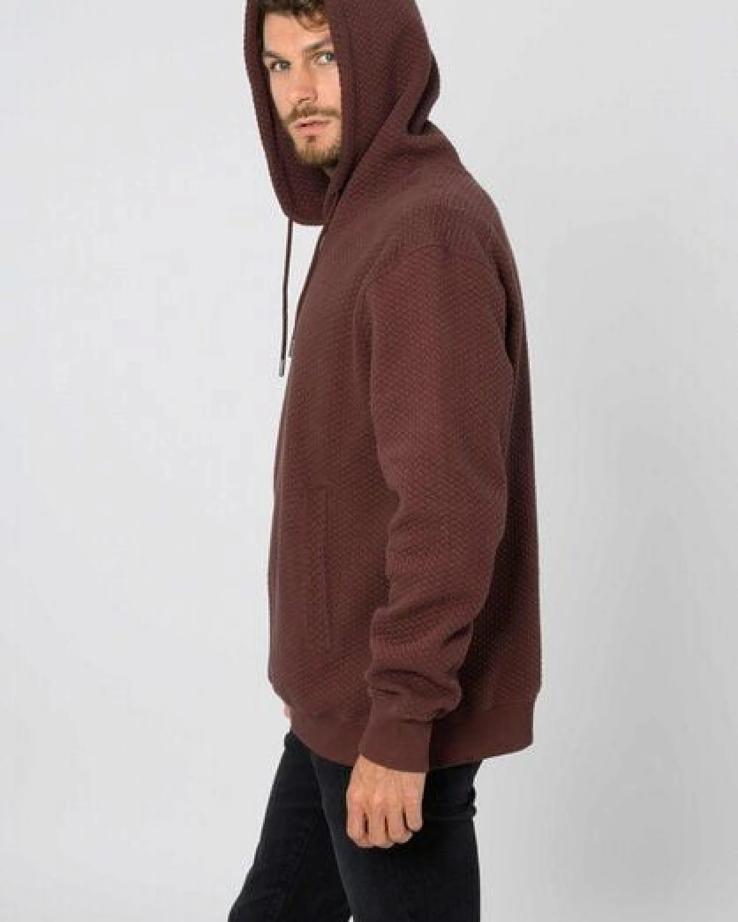 ThokkThokk Unisex Hoodie TT1044 STRUCTURED aus Biobaumwolle – Ansicht 4