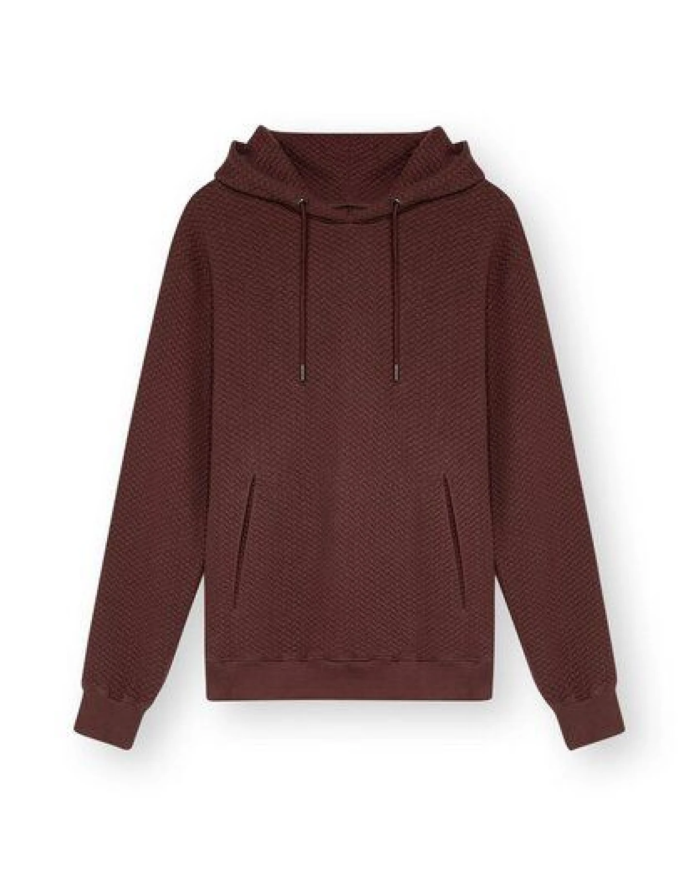 ThokkThokk Unisex Hoodie TT1044 Structured unifarben aus Bio-Baumwolle – Ansicht 4