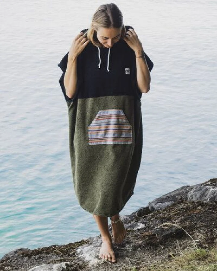 Zeachild Surfponcho Tiki Bio-Frotte