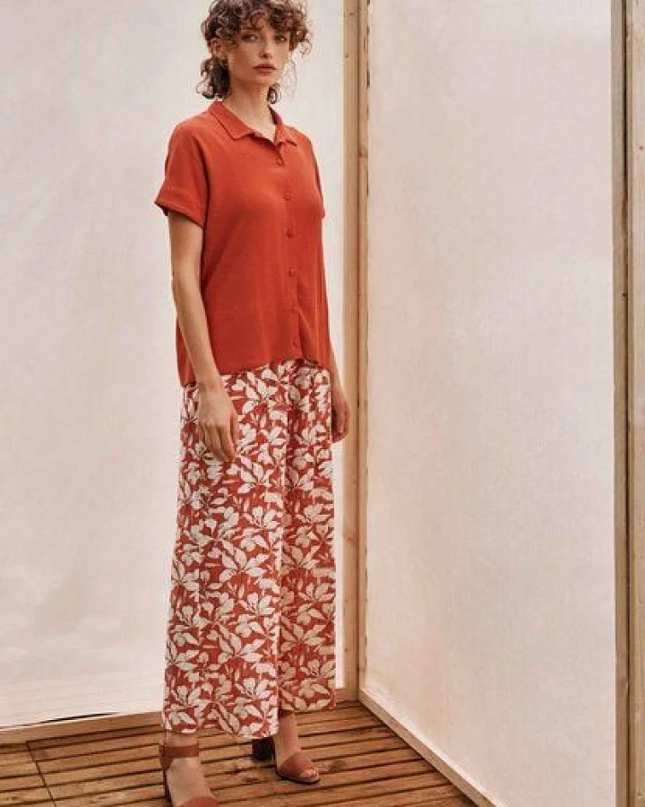 LANA Organic Bequeme Hose für Damen - Modell Fernanda