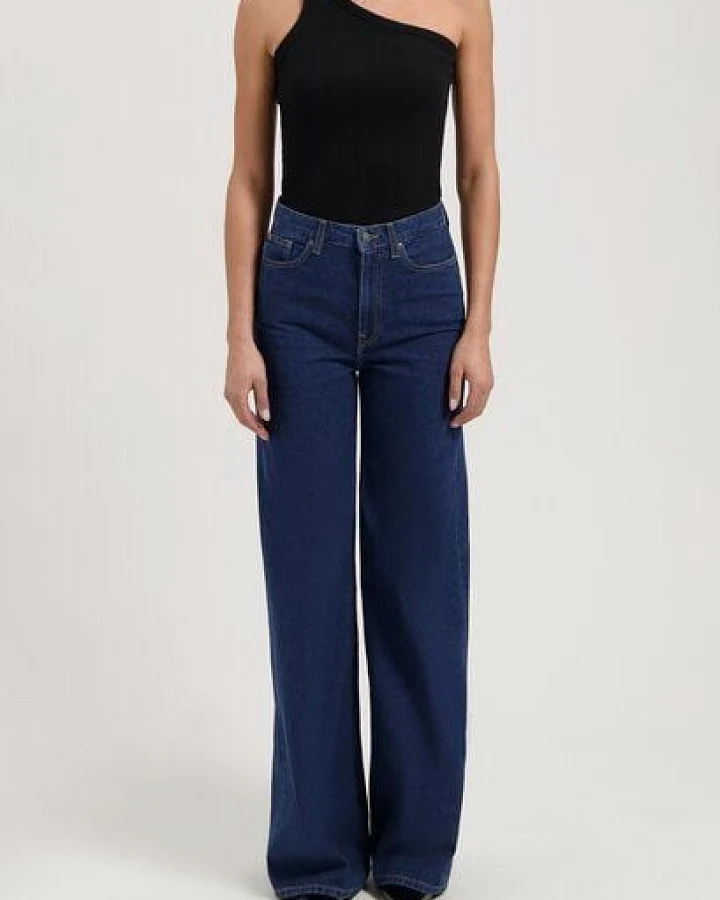 MUD Jeans Sara High Loose - Stone Indigo