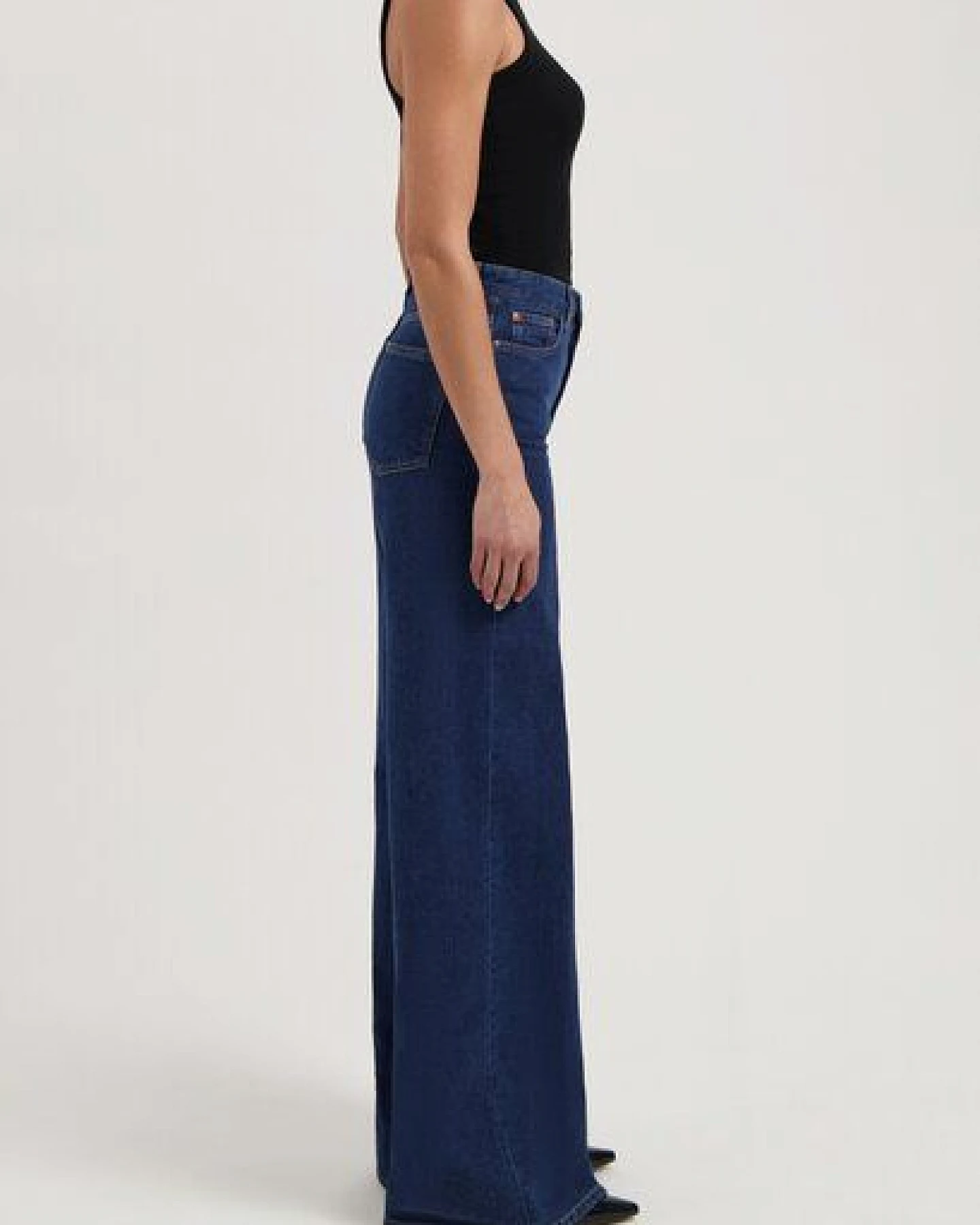 MUD Jeans Sara High Loose - Stone Indigo – Ansicht 2