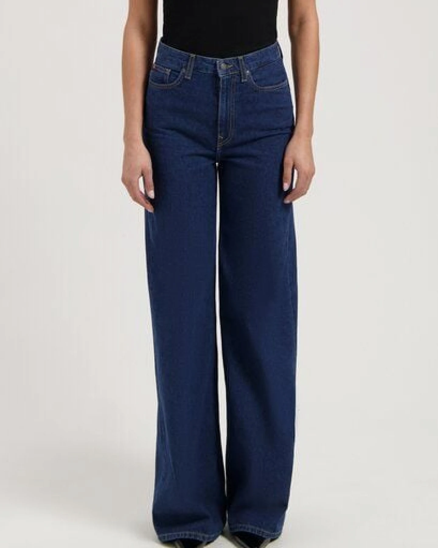 MUD Jeans Sara High Loose - Stone Indigo – Ansicht 4