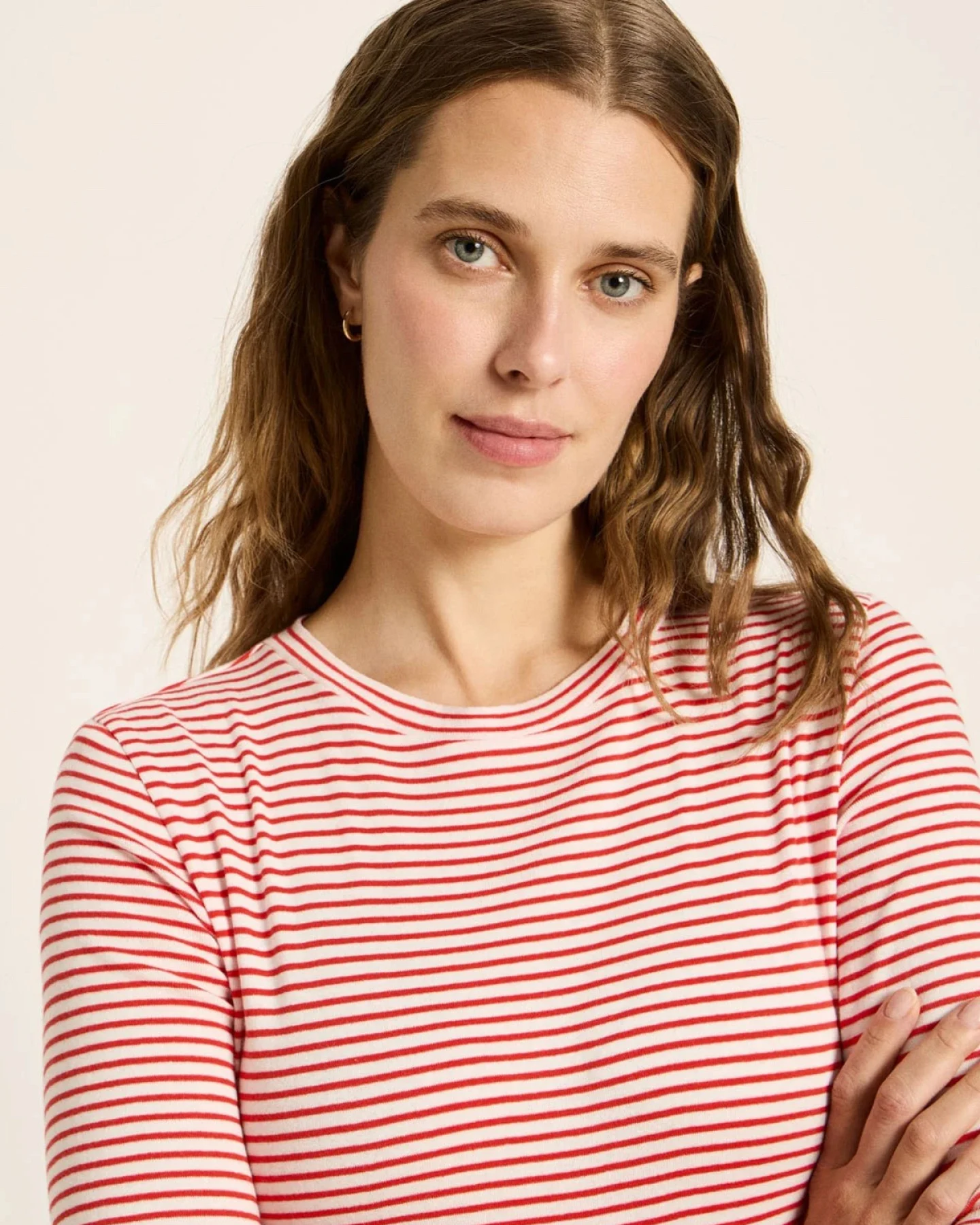 T-Shirt Stripes Rot – Ansicht 3