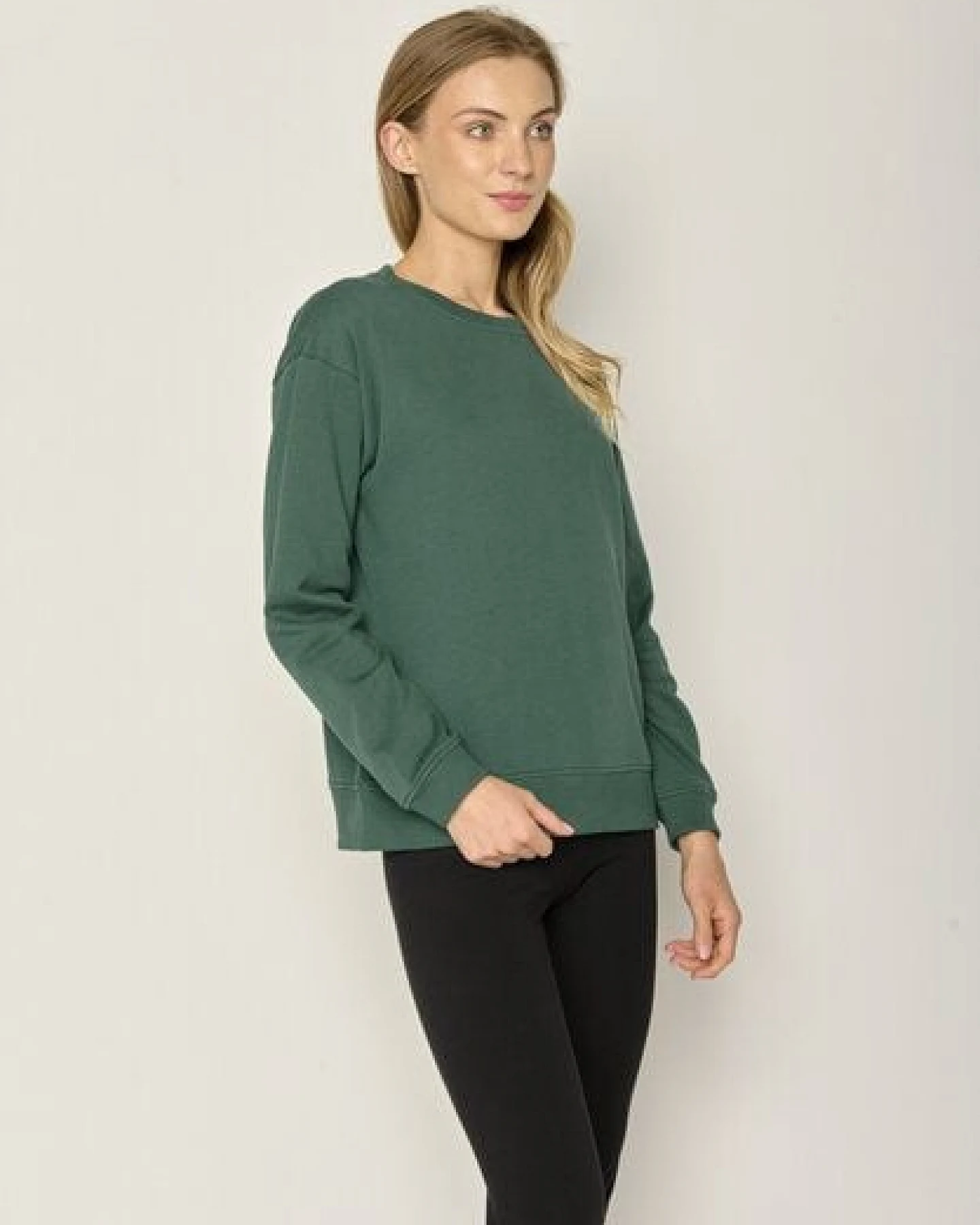 GREENBOMB Basic Canty - Gemütliches Sweatshirt aus Bio-Baumwolle / GOTS / Fair & Vegan – Ansicht 2
