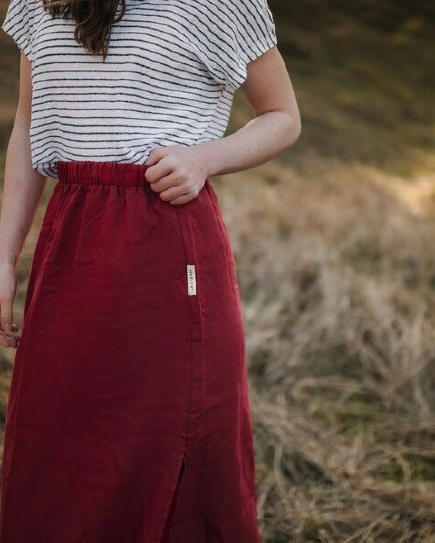 NORDLICHT Langer Rock Marit aus 100% Tencel – Ansicht 2