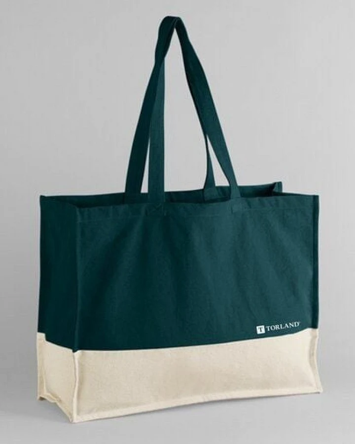 TORLAND Bio-Baumwoll Strandtasche SHOPA