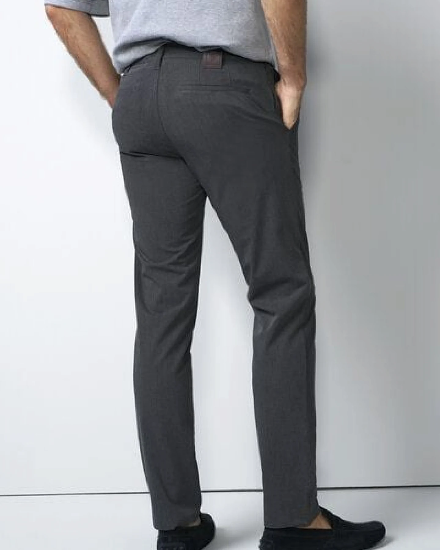 M 5 BY MEYER Chino mit Stretchbund – Ansicht 3
