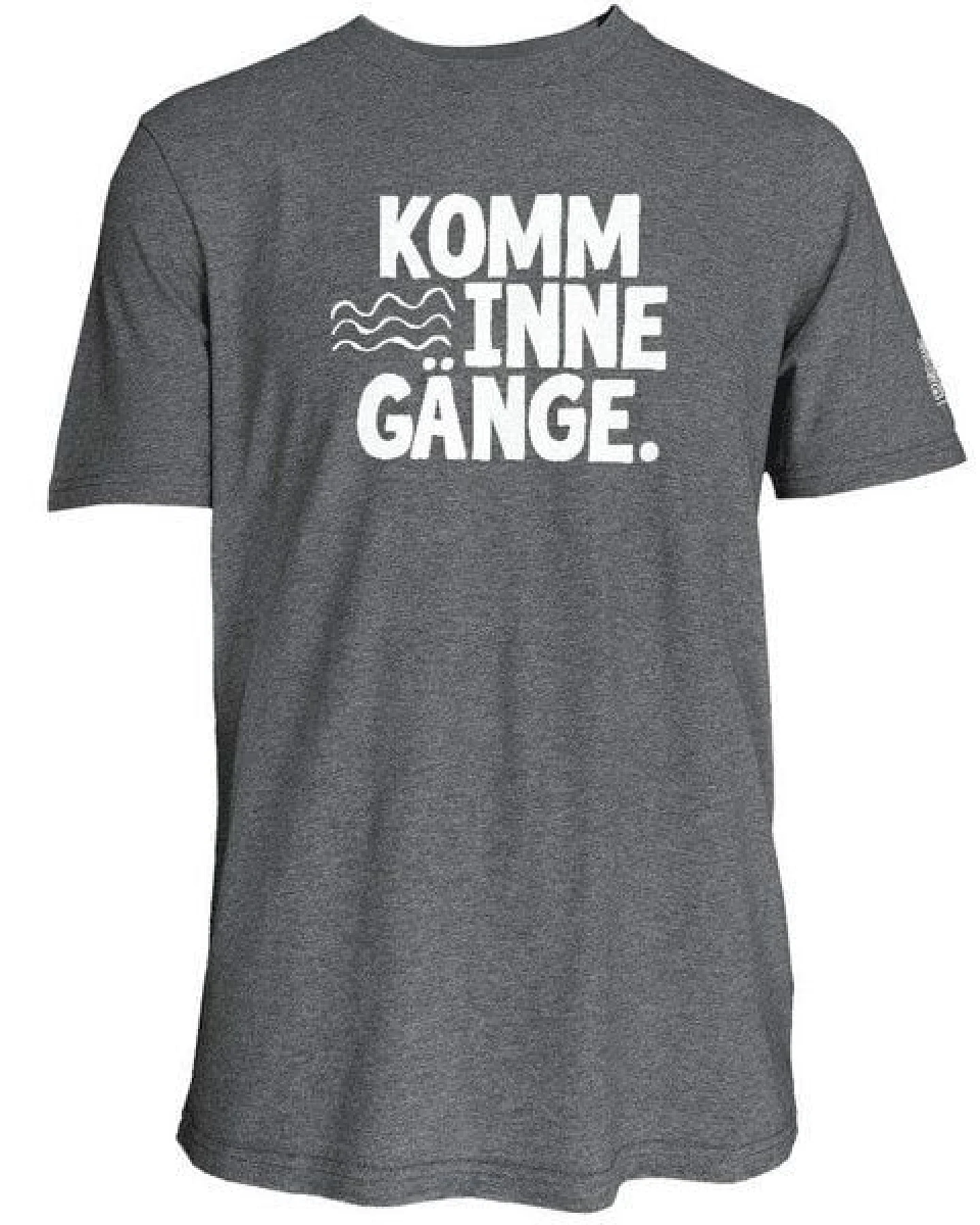 Spirit of Hamburg Biobaumwoll T-Shirt mit Spruch KOMM INNE GÄNGE – Ansicht 4