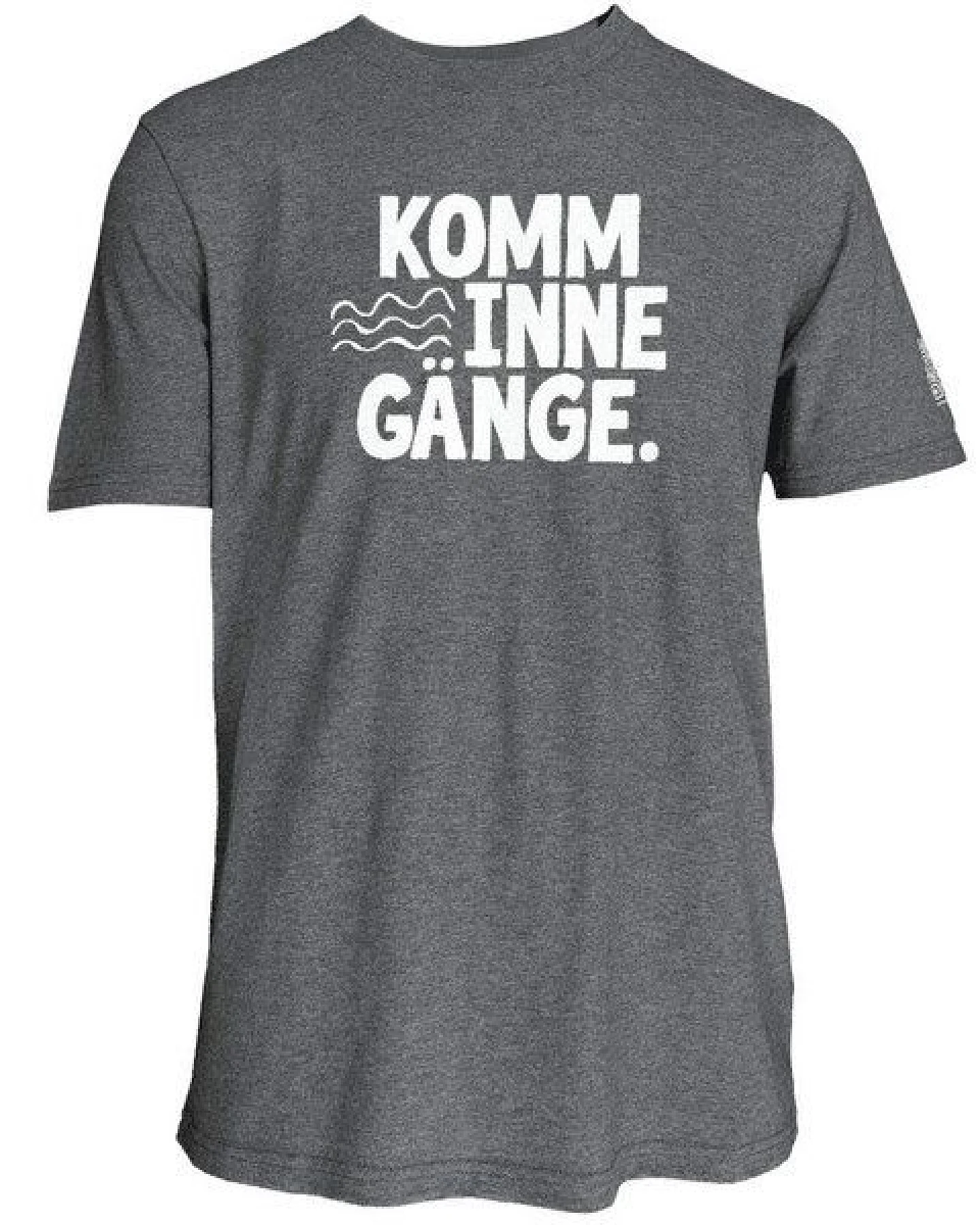 Spirit of Hamburg Biobaumwoll T-Shirt mit Spruch KOMM INNE GÄNGE – Ansicht 4