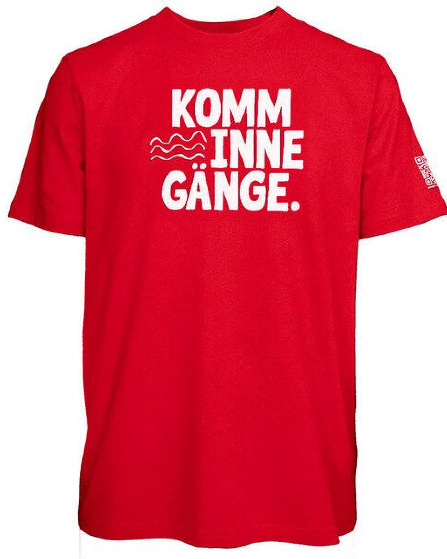Spirit of Hamburg Biobaumwoll T-Shirt mit Spruch KOMM INNE GÄNGE – Ansicht 2