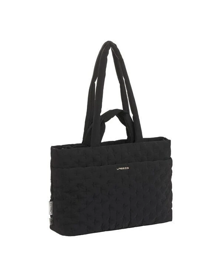 Lässig Wickeltasche gesteppt - Liv schwarz tolle Shoulder Bag