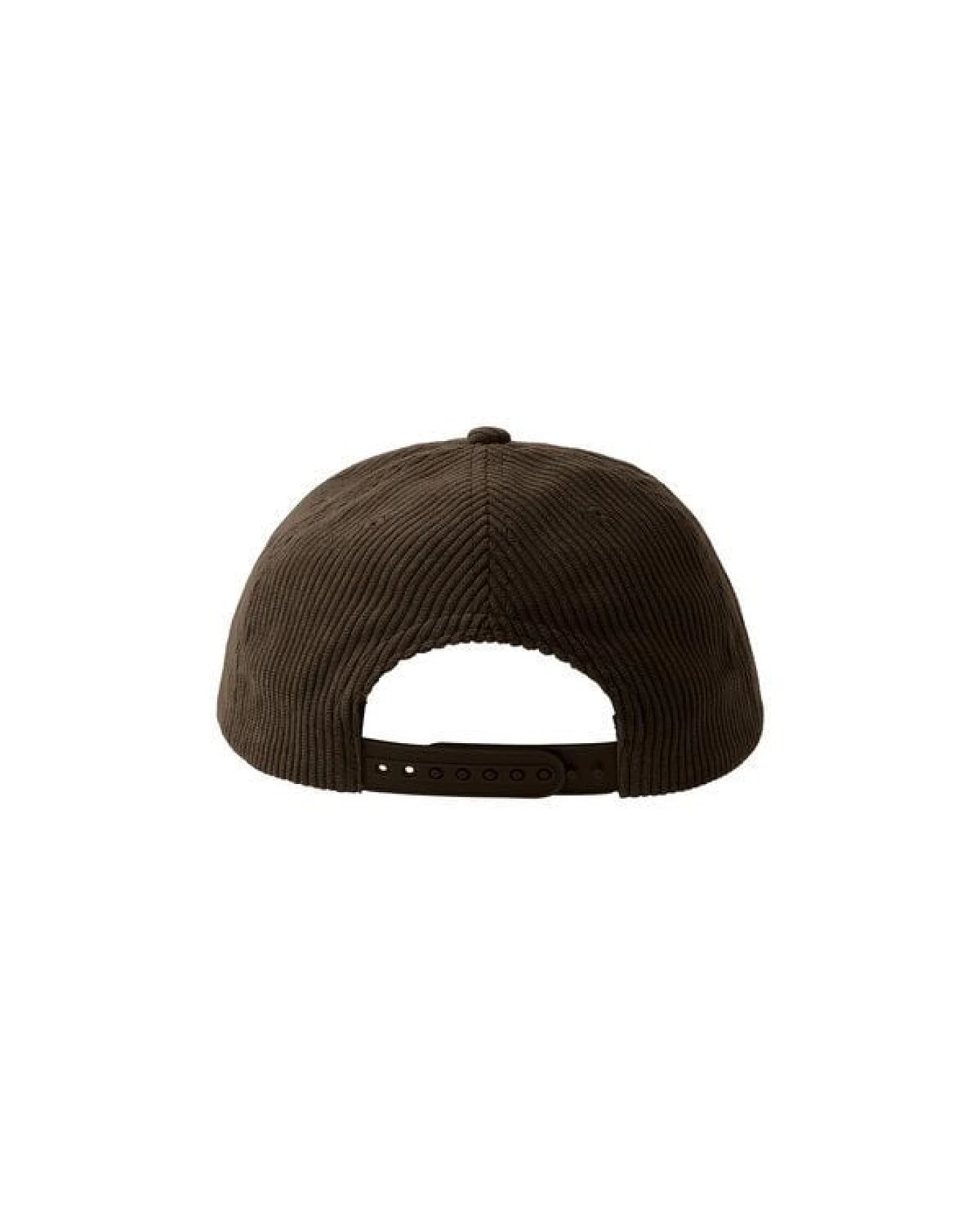 Cord Cap größenverstellbar Recycelt grober Kord 5 Panels von Atlantis Headwear – Ansicht 3