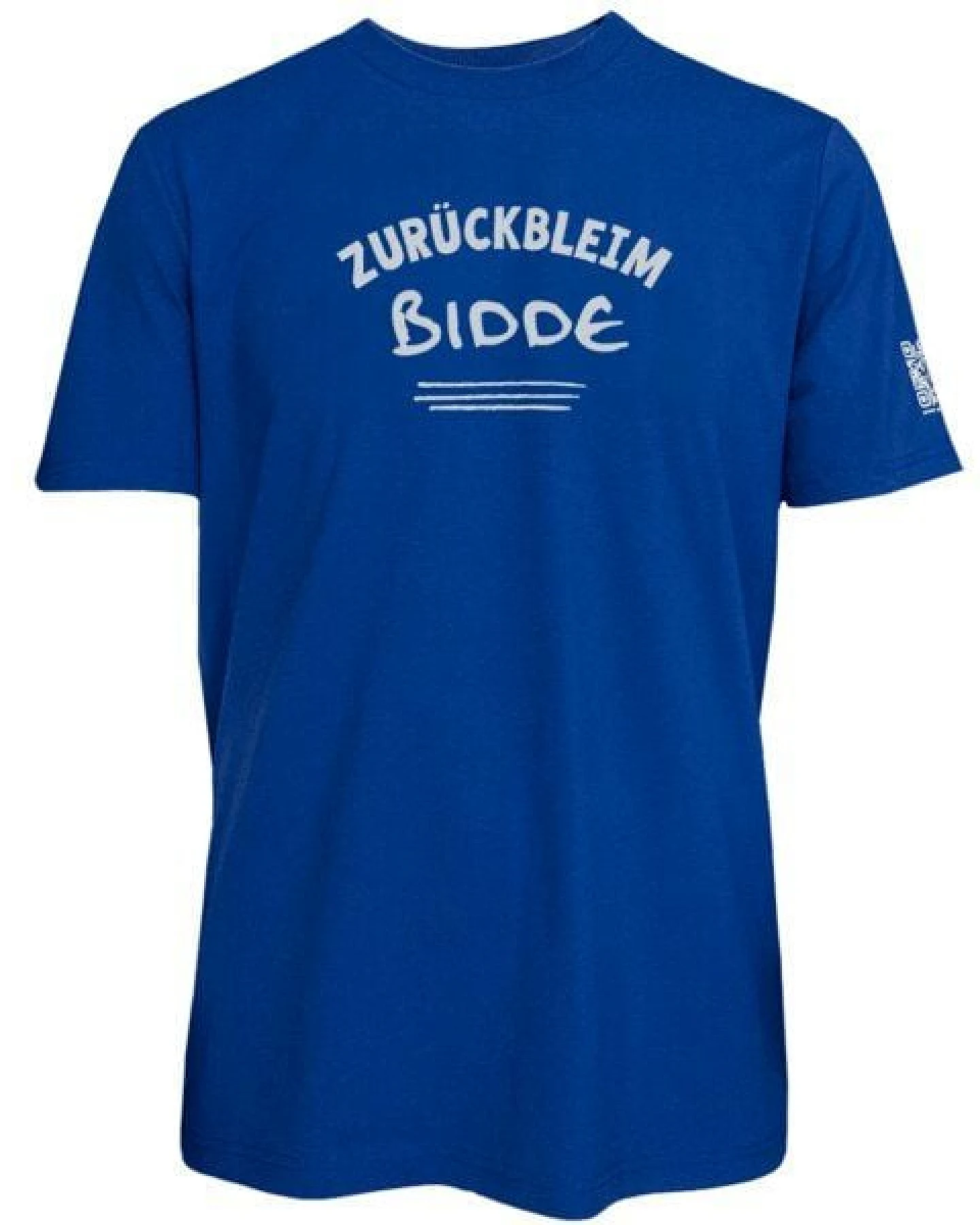 Spirit of Hamburg Biobaumwoll T-Shirt mit Spruch „ZURÜCKBLEIM BIDDE“ – Ansicht 4