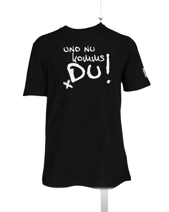Spirit of Hamburg Biobaumwoll T-Shirt mit Spruch „Und nu kommst Du!“