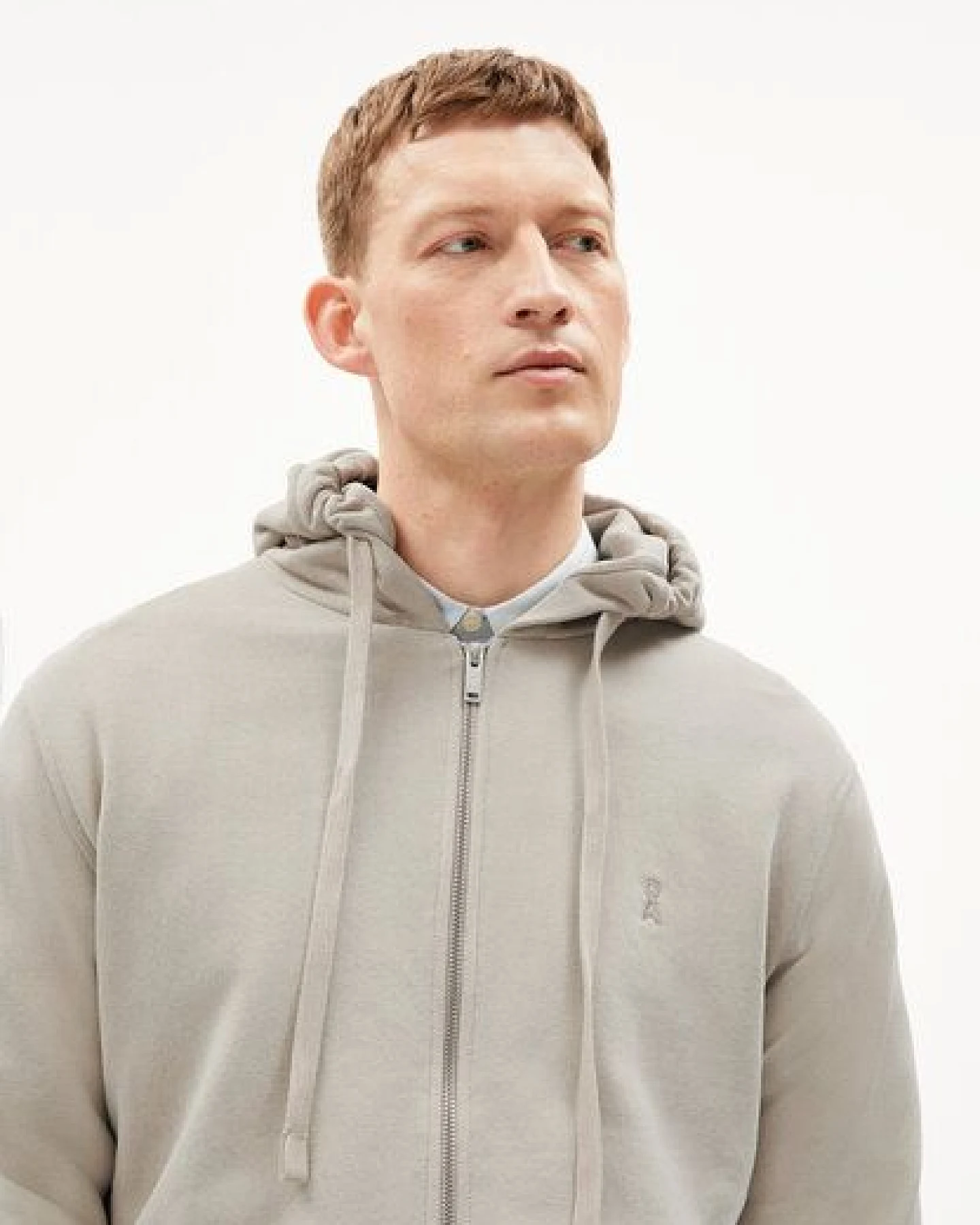 ARMEDANGELS SAROMIAAN COMFORT Herren Sweatjacke aus Bio-Baumwoll Mix – Ansicht 3
