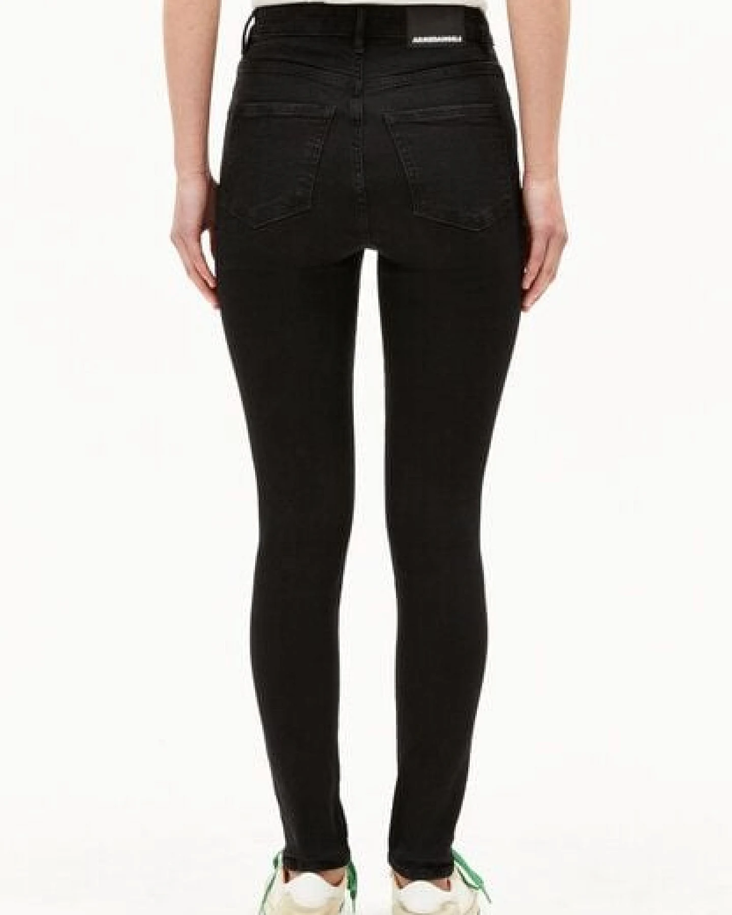 ARMEDANGELS INGAA Damen Skinny Jeans High Waist Bio-Baumwoll Mix X-Stretch – Ansicht 2